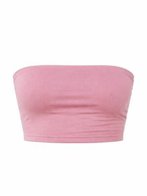Tennis Dropout Tubelle Framboise Cropped Tube Top