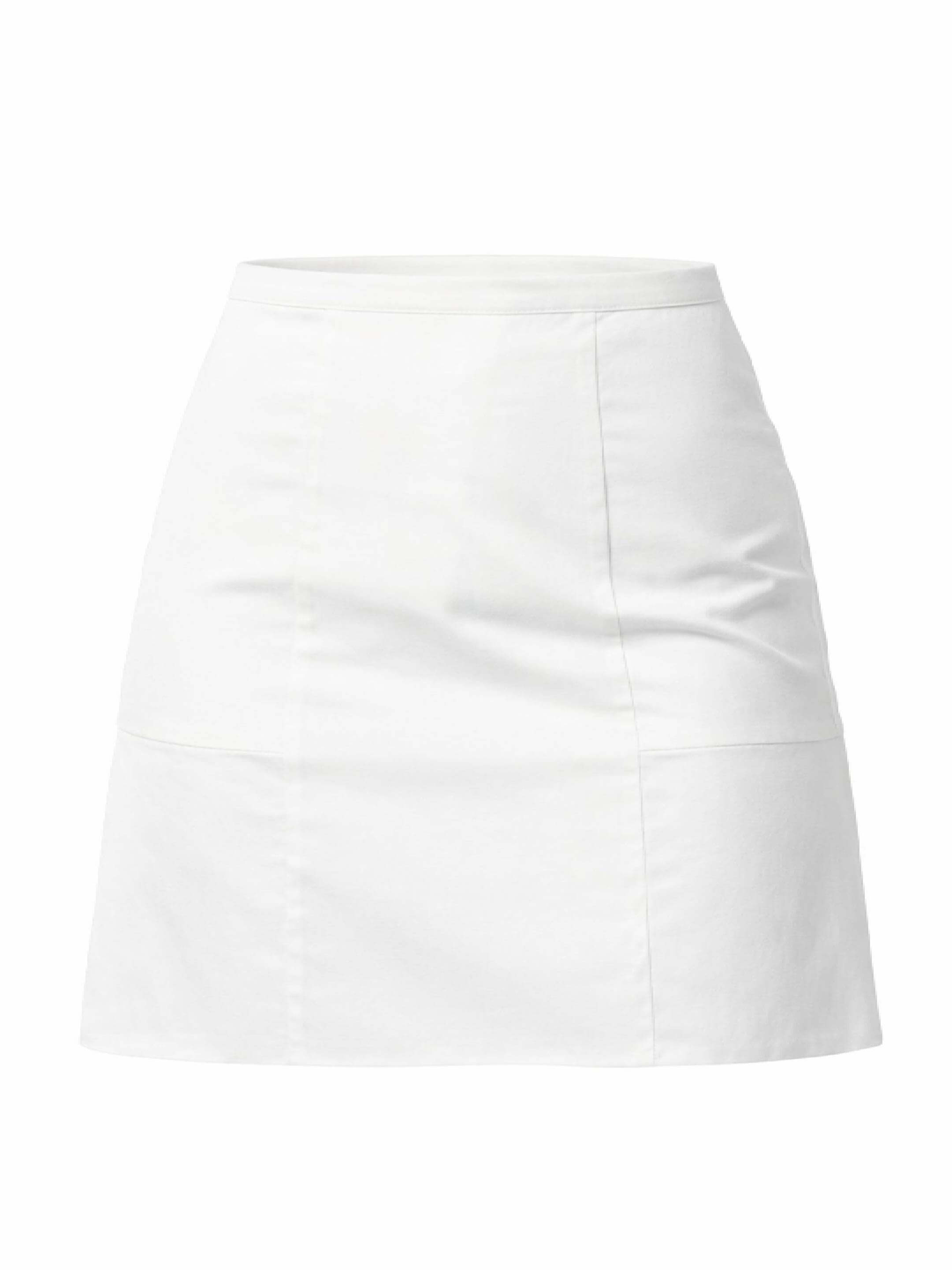 Deuniq White Mini Skirt
