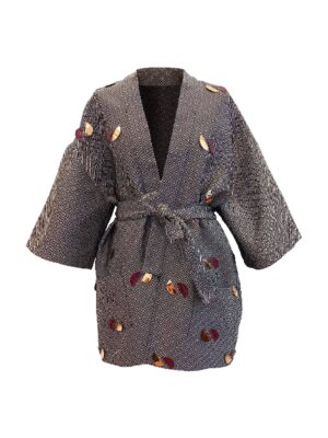 NEON RABBIT Geometric Print Evening Jacket/Blazer