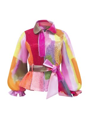 2madison Avenue Bonita AP Pink Merindu Top