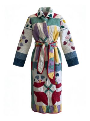 Little Bit Different Floral Print Trench Coat Coat/Outerwear