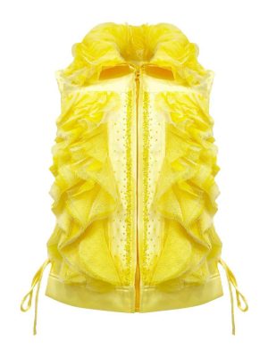 2madison Avenue Bonita Signature New Destiny Fancy Vest With Tulle