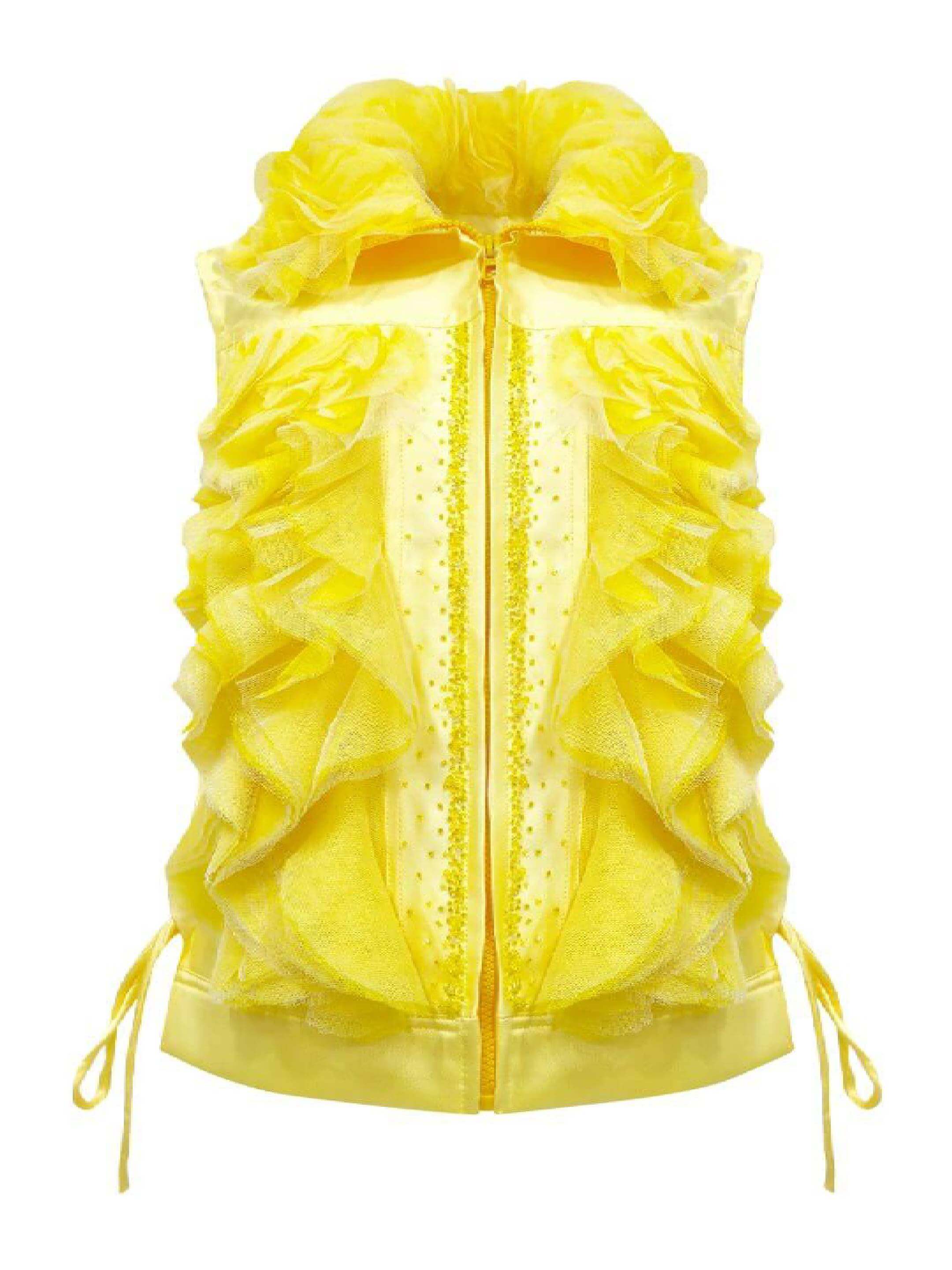 2madison Avenue Bonita Signature New Destiny Fancy Vest With Tulle