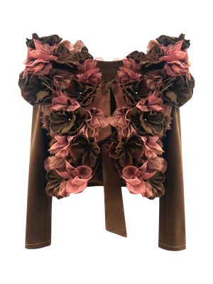 2madison Avenue Bonita Signature Destiny Bolero With Flower Applique