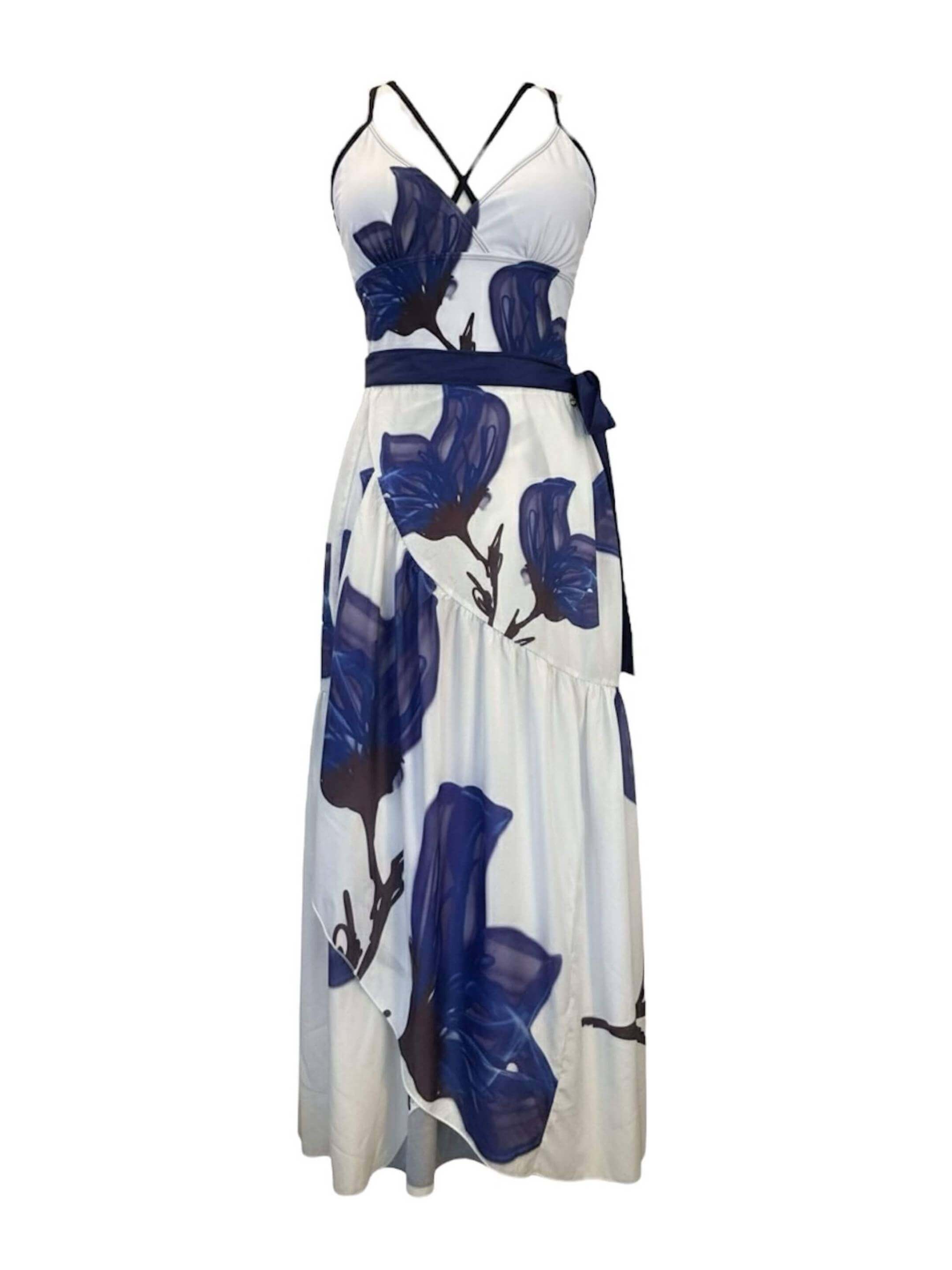 MundoE&E Floral Print One Piece & Skirt Beachwear Set