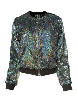 Any Old Iron Metallic Casual Jacket/Blazer