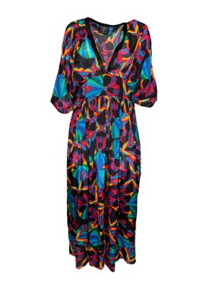 Any Old Iron Multi-Color Printed Dress