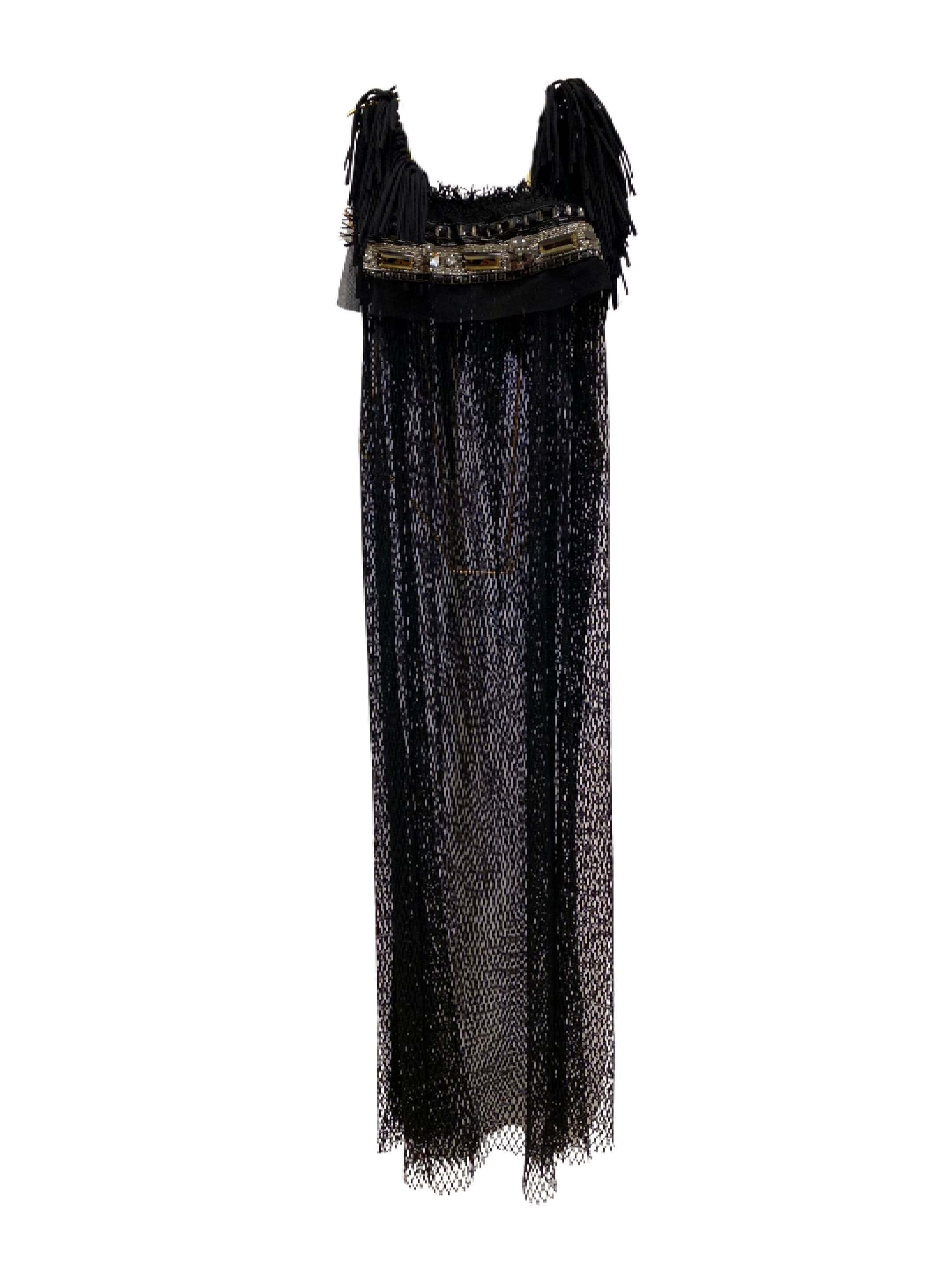 Bobo Marché Black Gown Dress