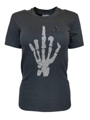 Any Old Iron Silver T Shirt Top