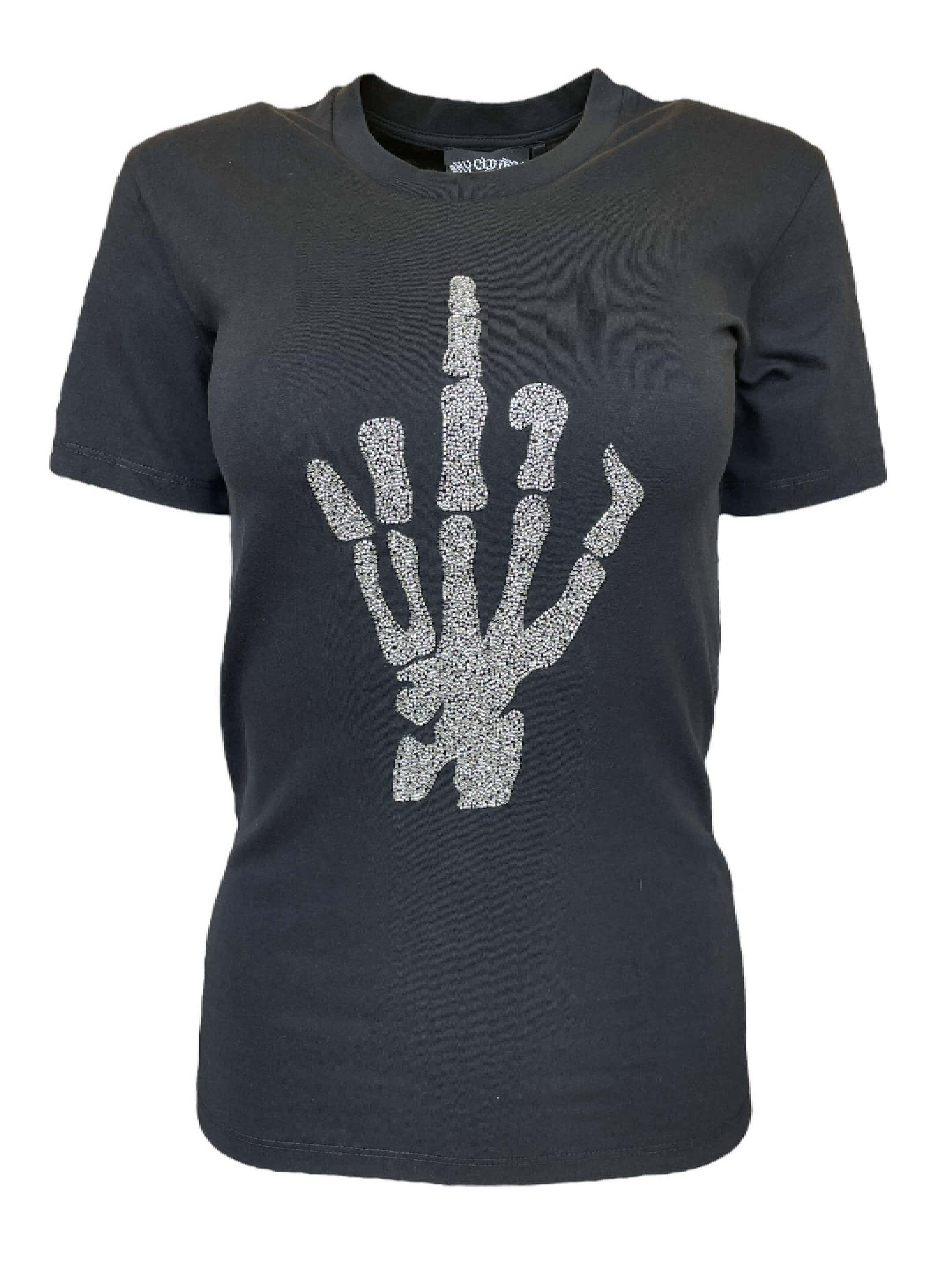 Any Old Iron Silver T Shirt Top