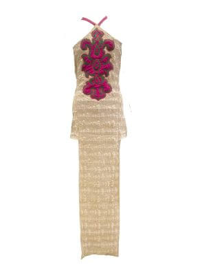 Bobo Marché White Gown Dress
