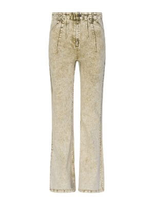 Circular Path Flared Pants