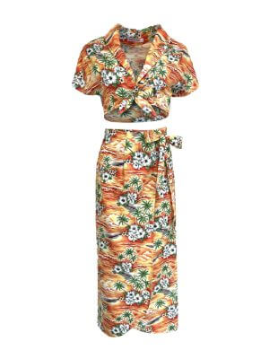 BettyVonChic Sunset Orange set