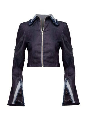 Back Bone Society Blue Denim Jacket/Blazer