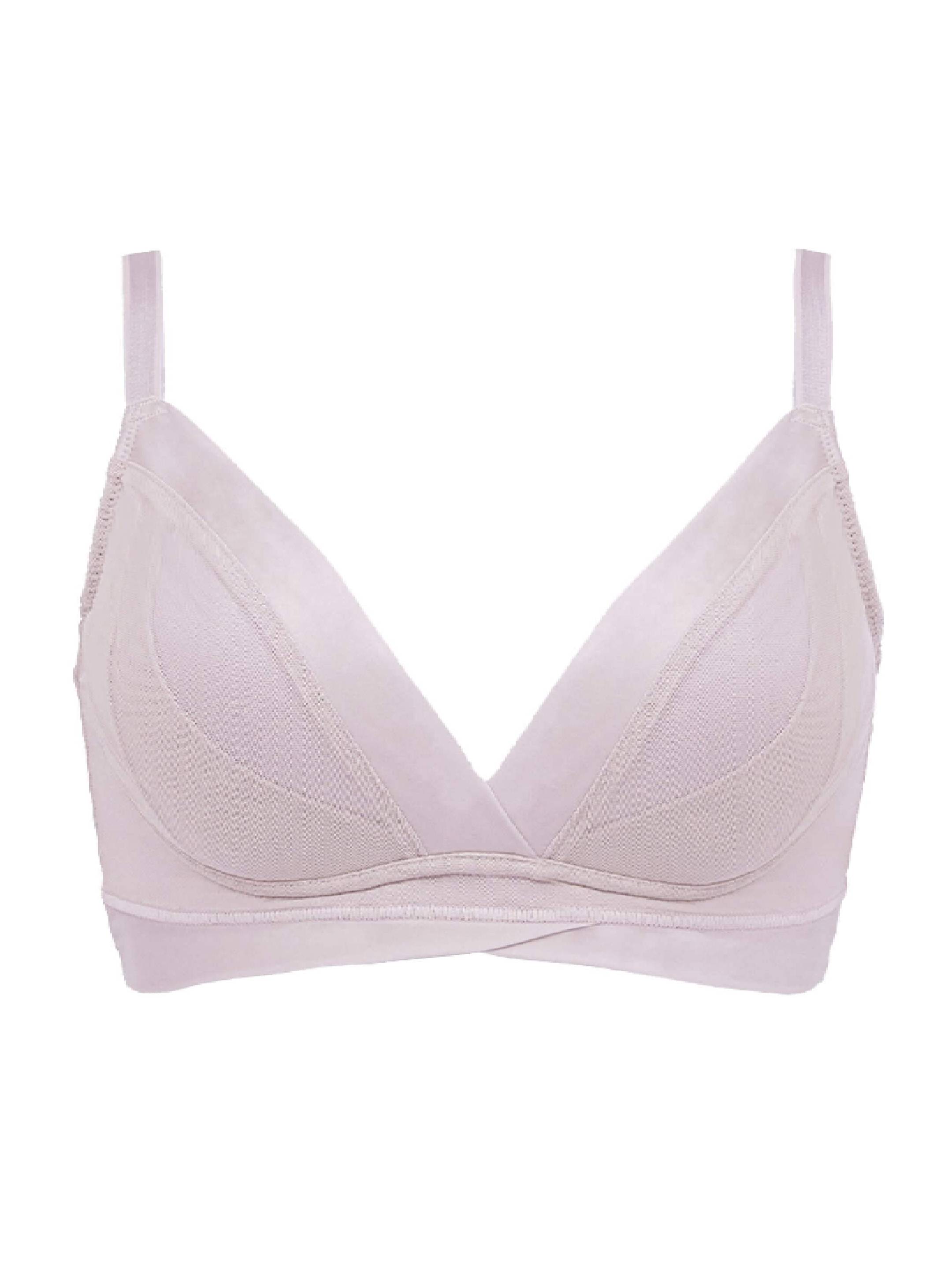 BRADELIS New York Hug Me Wireless Shaping Bra Lavender Gray