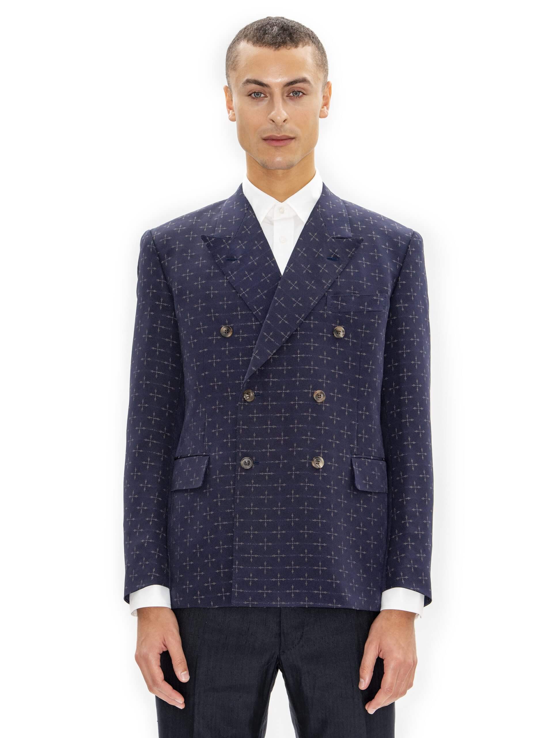 HIROMI ASAI SHIPPOU DOBULE Silk JACKET Hand-dyed - Image 3