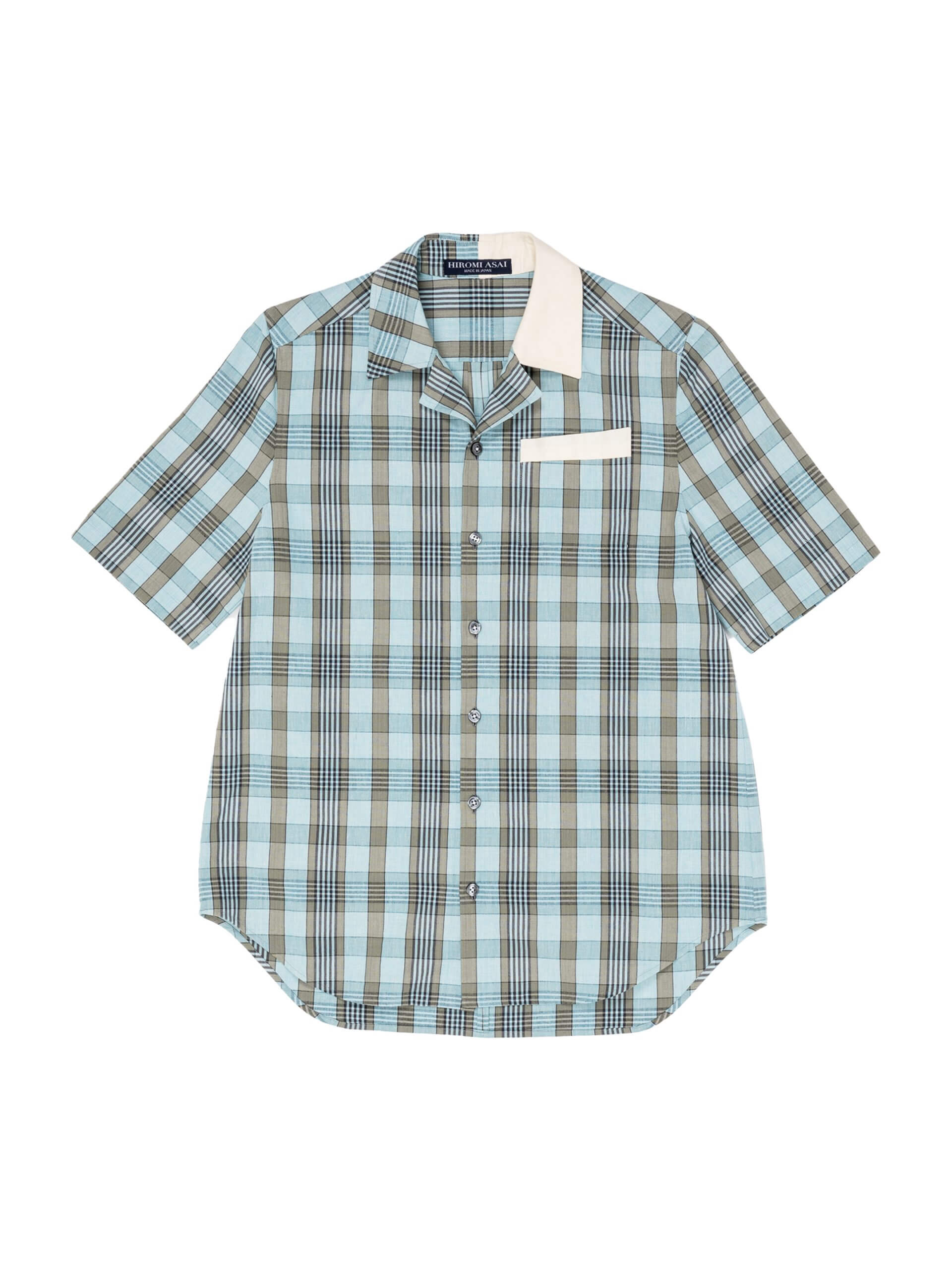 HIROMI ASAI Isemomen, Premier Cotton Short Sleeve Shirt - Image 6