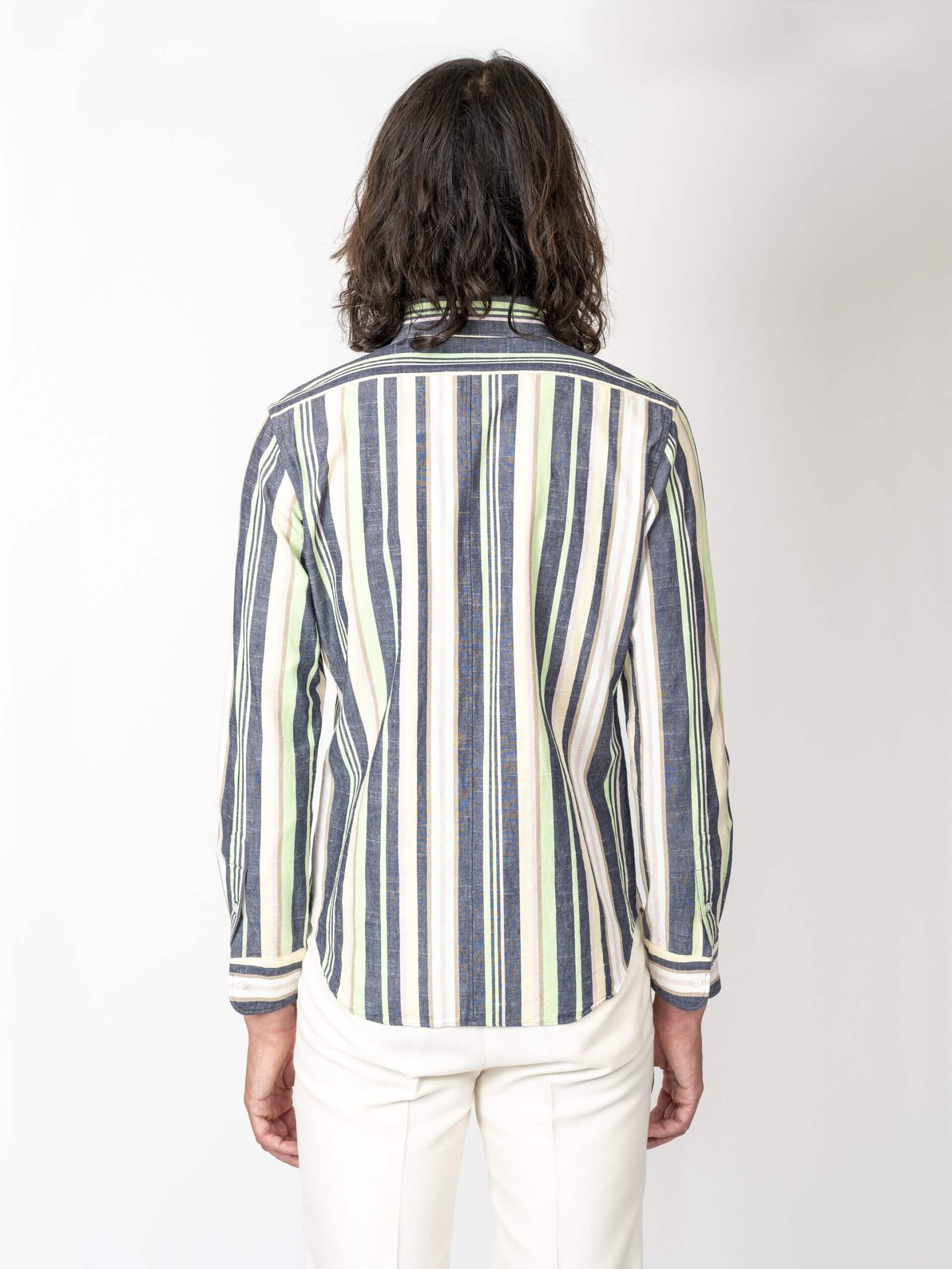 HIROMI ASAI Japanese Stripe, Isemomen Premier Cotton - Image 6