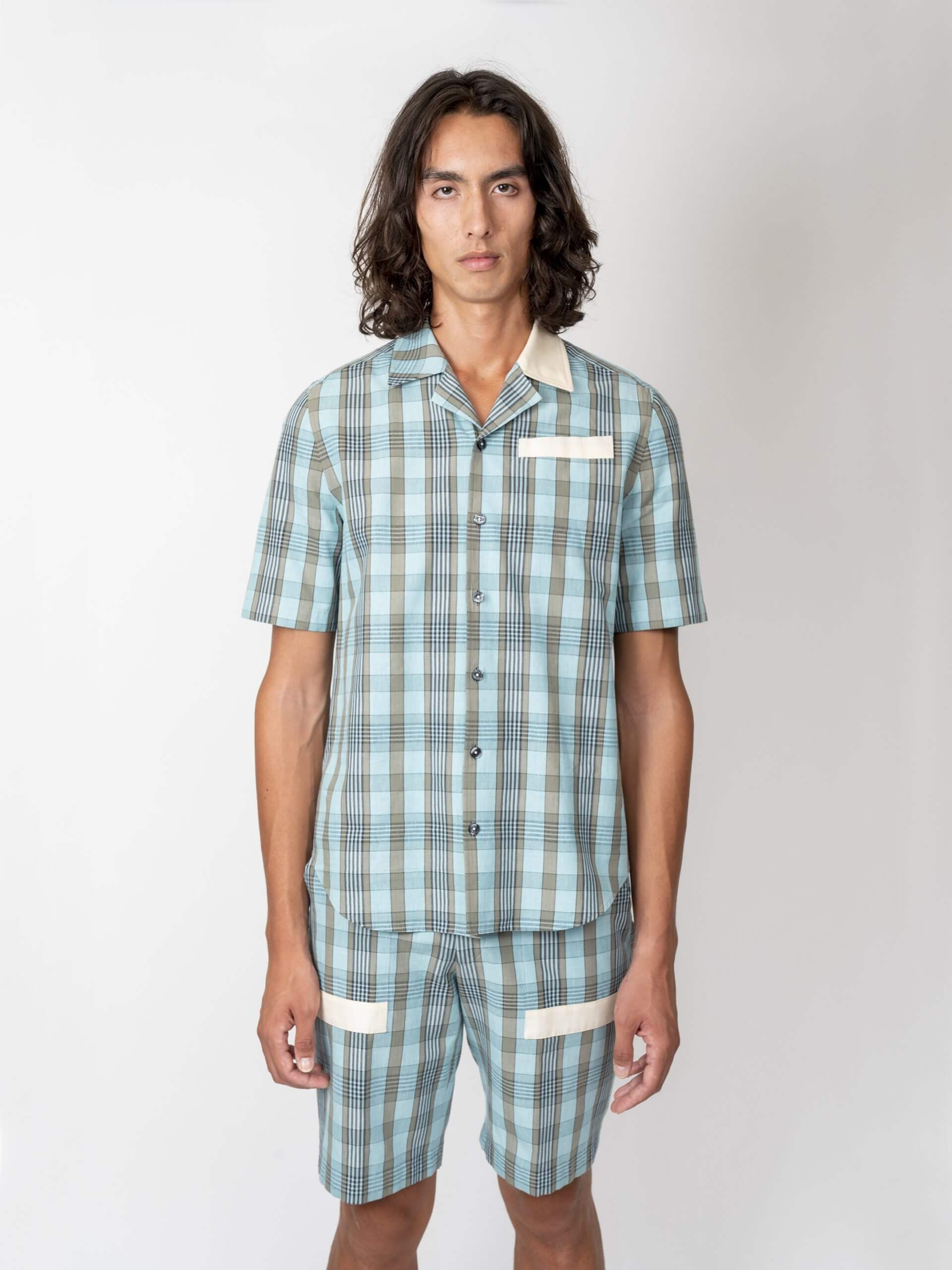HIROMI ASAI Isemomen, Premier Cotton Short Sleeve Shirt - Image 3