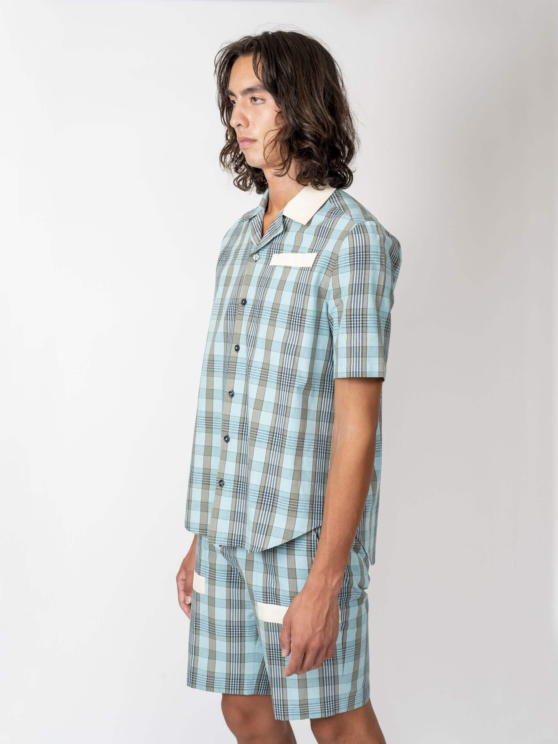 HIROMI ASAI Isemomen, Premier Cotton Short Sleeve Shirt - Image 4