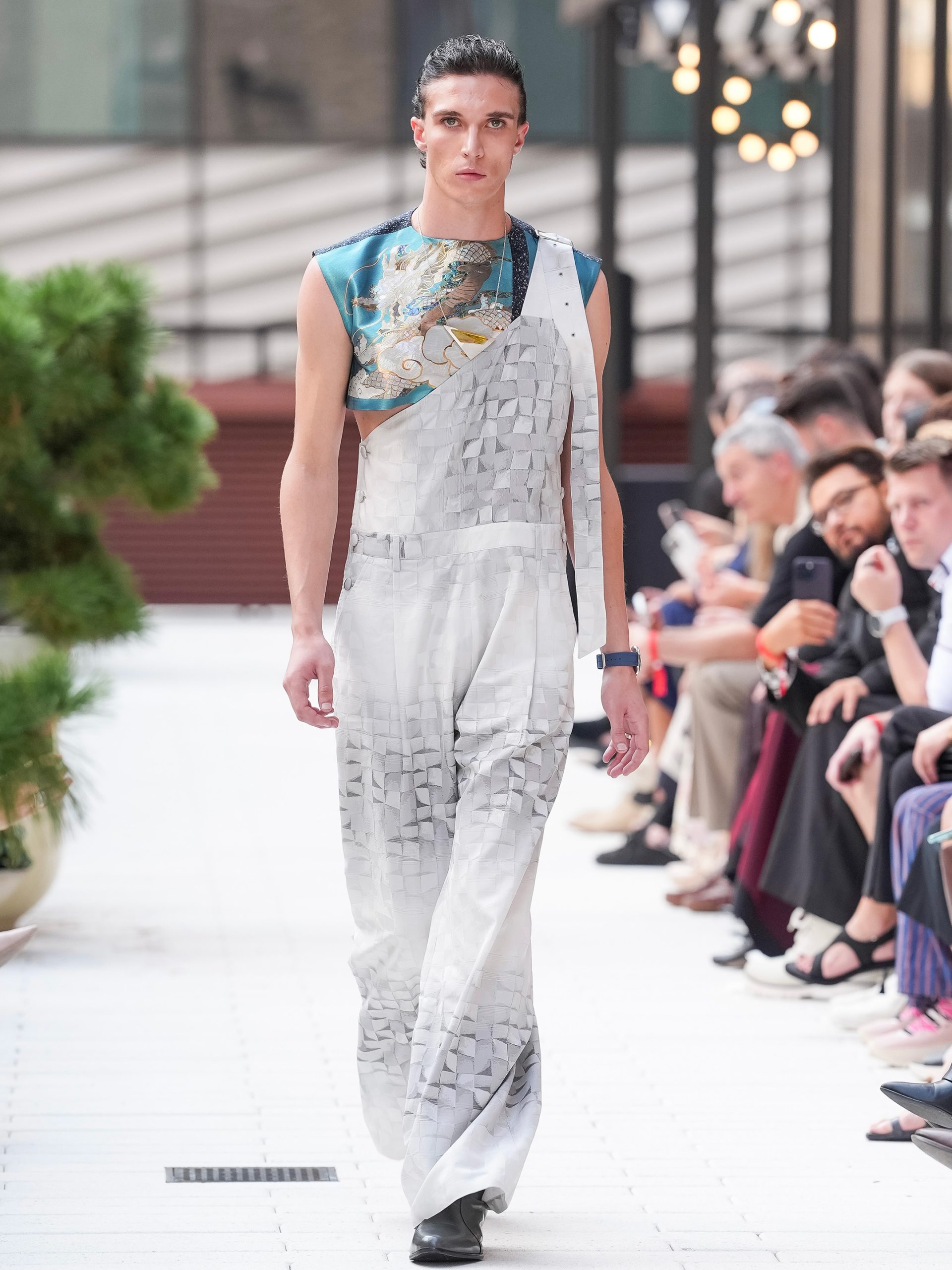 HIROMI ASAI White Romper Jumpsuit - Image 2