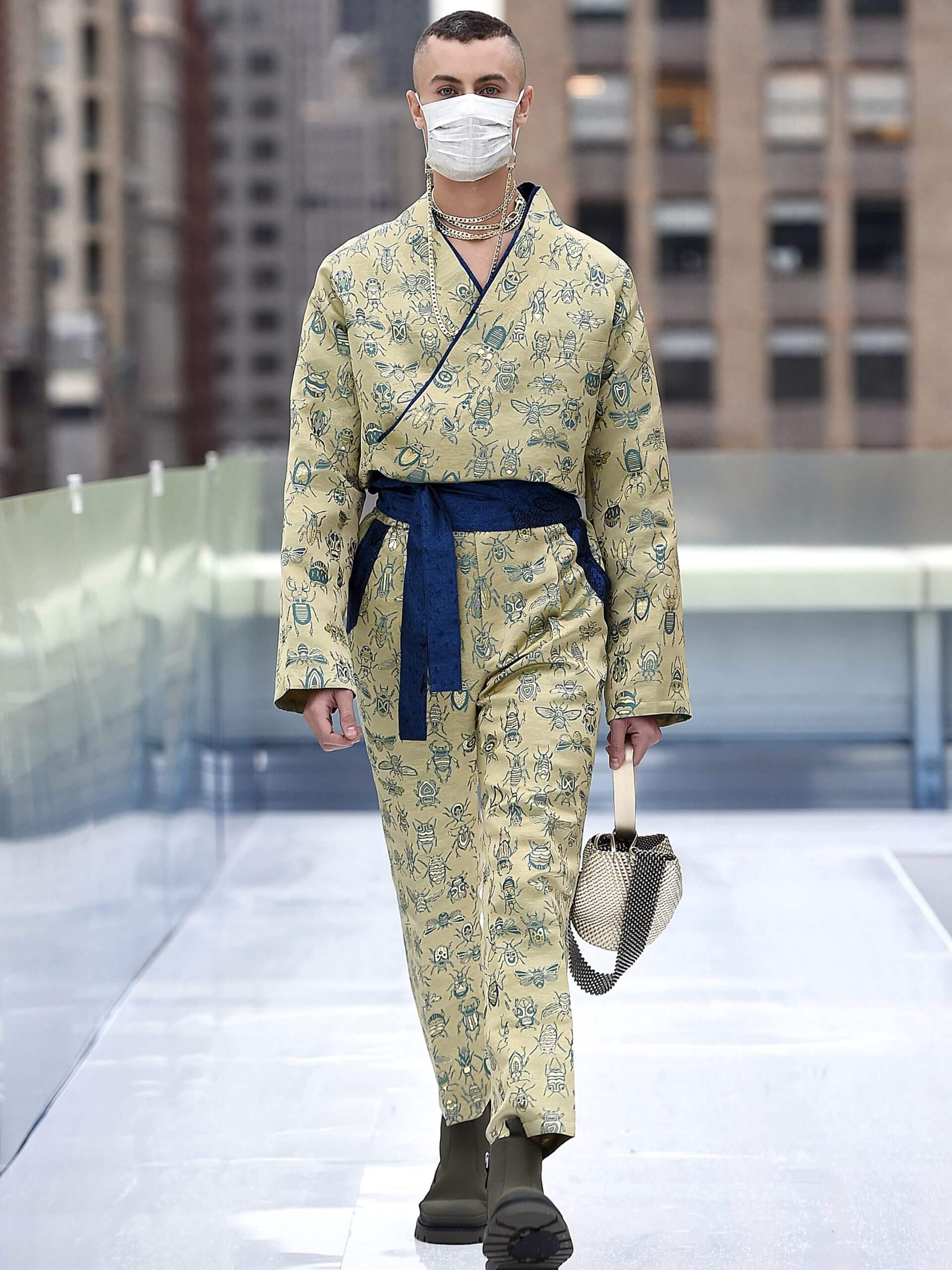 HIROMI ASAI Yellow Romper Jumpsuit