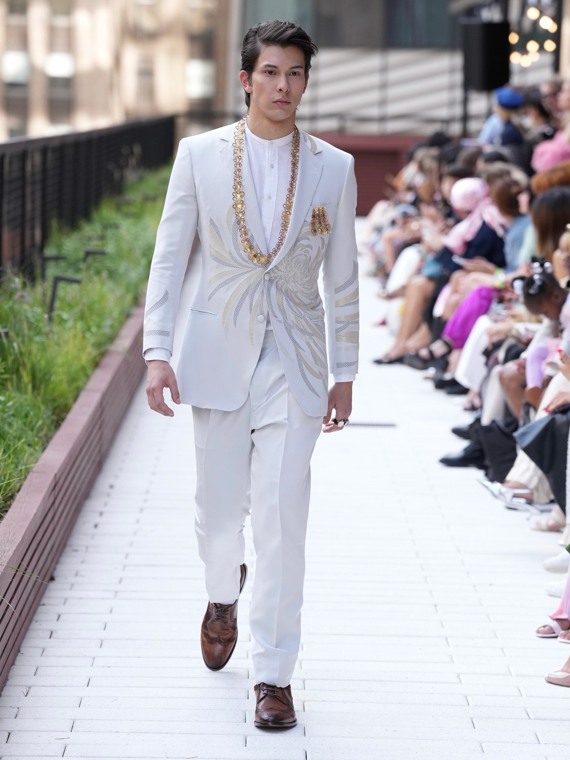 HIROMI ASAI Multi-Color Blazer Jacket/Blazer - Image 4