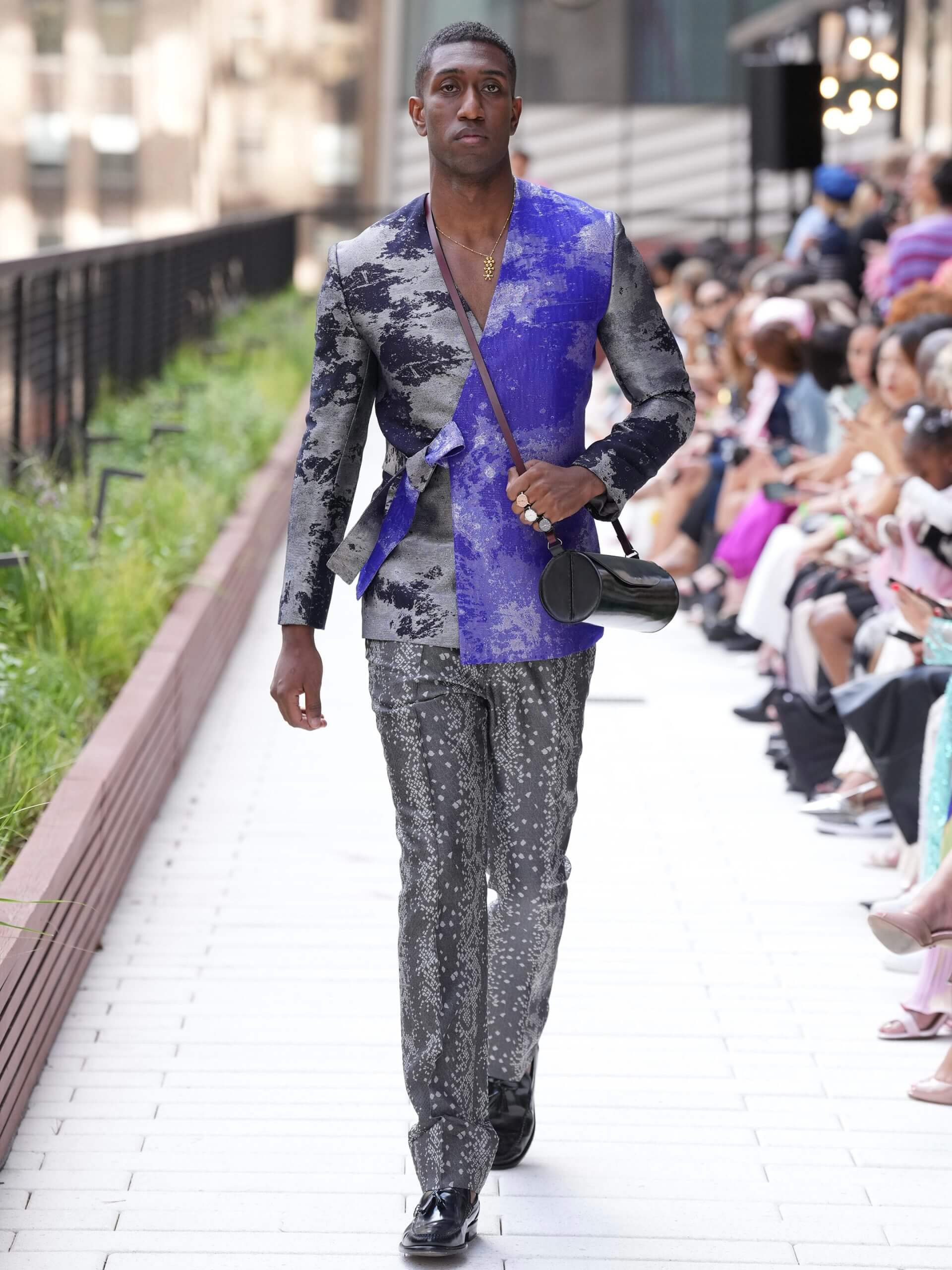 HIROMI ASAI Grey Blazer Jacket/Blazer - Image 6