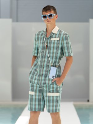 HIROMI ASAI Isemomen, Premier Cotton Short Sleeve Shirt