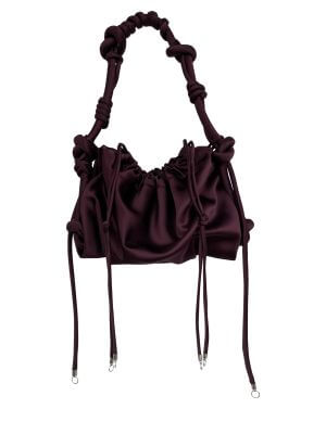 Katie La Res Mini Ikebana Dark Purple Satin