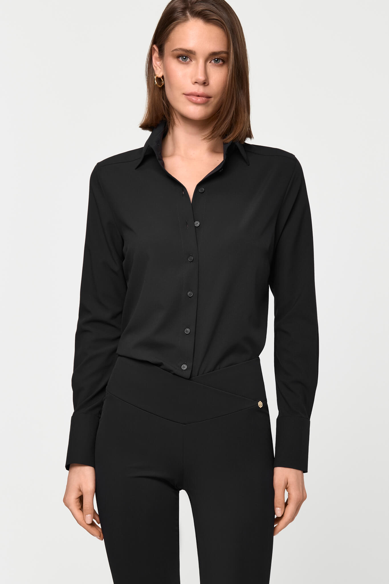 INA KESS ORLOV Shirt Black - Image 8