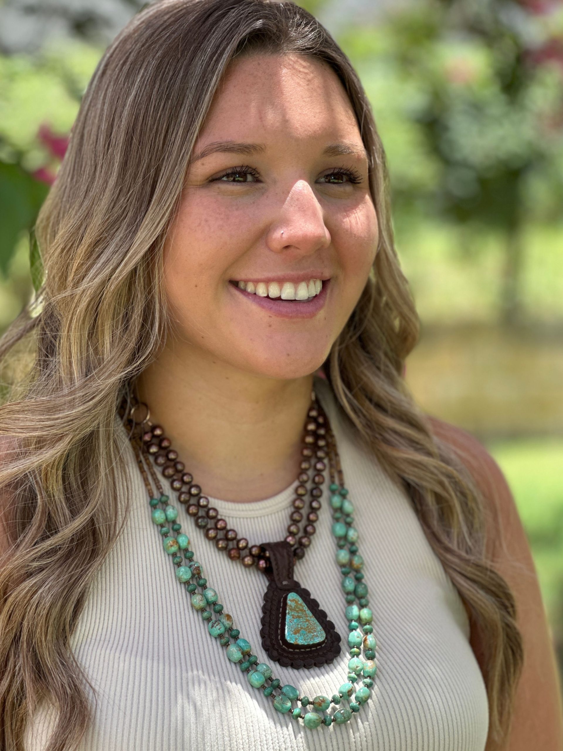 J.Forks Designs Turquoise Necklace - Image 3