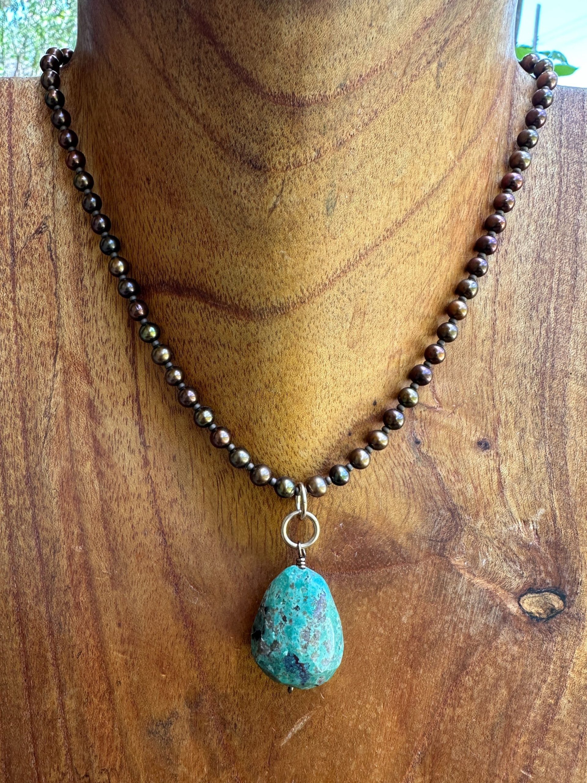 J.Forks Designs Turquoise Necklace - Image 2