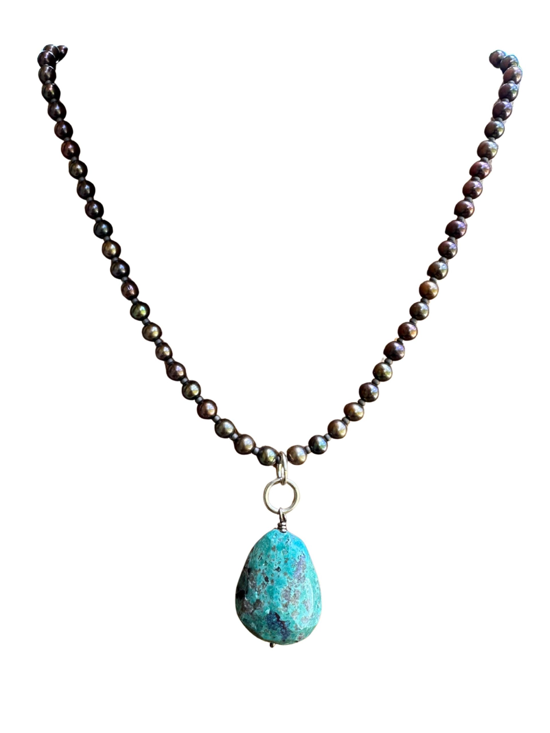 J.Forks Designs Turquoise Necklace