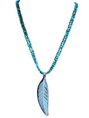 J.Forks Designs Turquoise Necklace