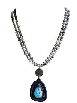 J.Forks Designs Turquoise Necklace