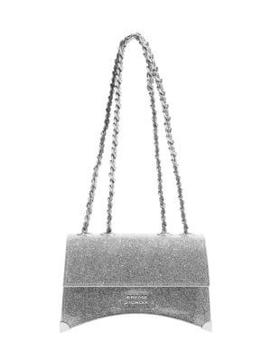 JEREMIE ST.CROIX Silver Patent Leather Small Shoulder