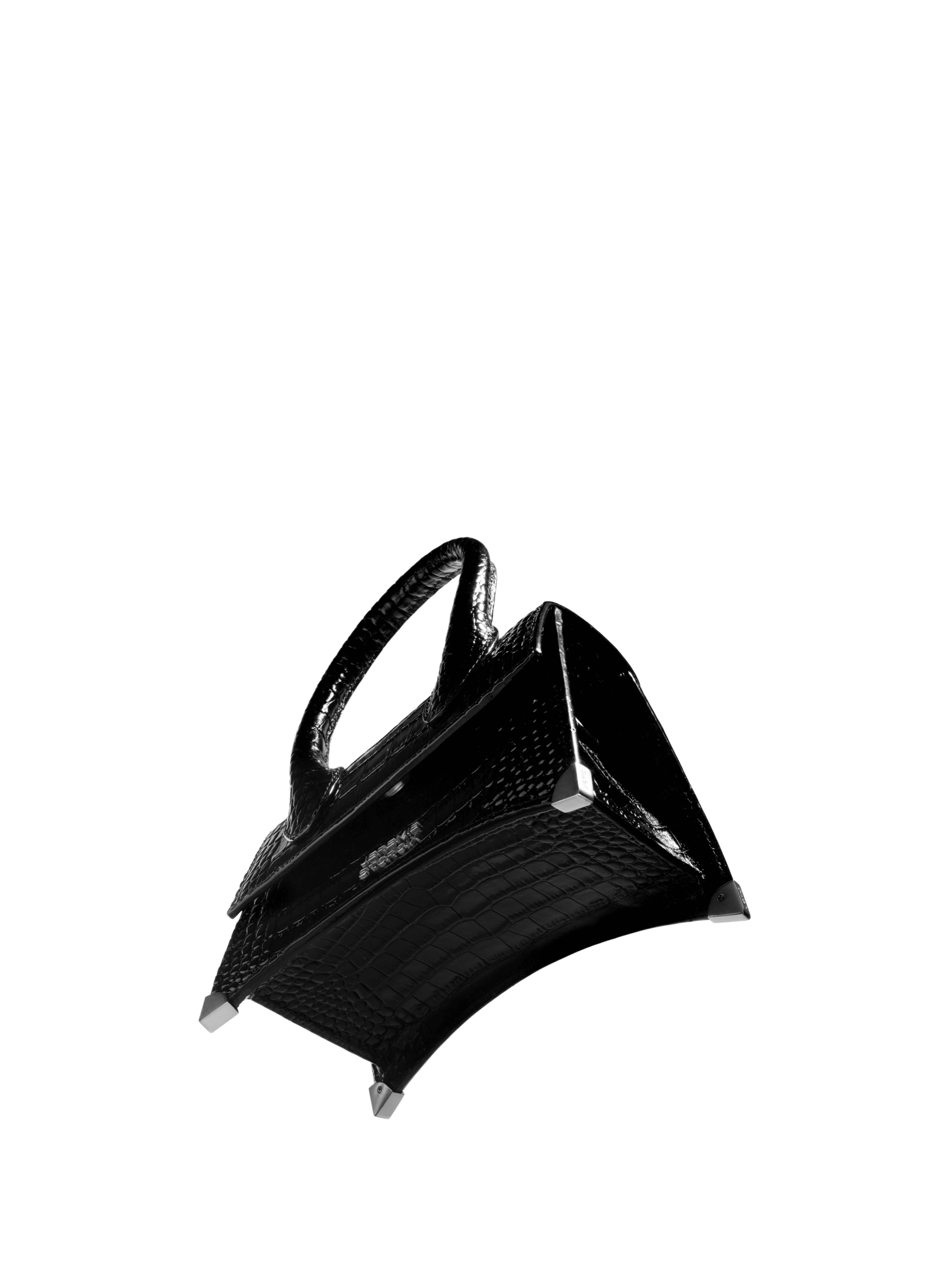 JEREMIE ST.CROIX Black Leather Small Crossbody - Image 3