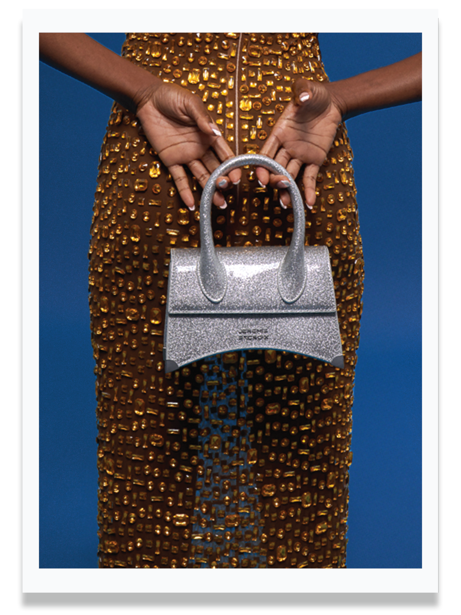 JEREMIE ST.CROIX Bronze Patent Leather Small Crossbody - Image 4