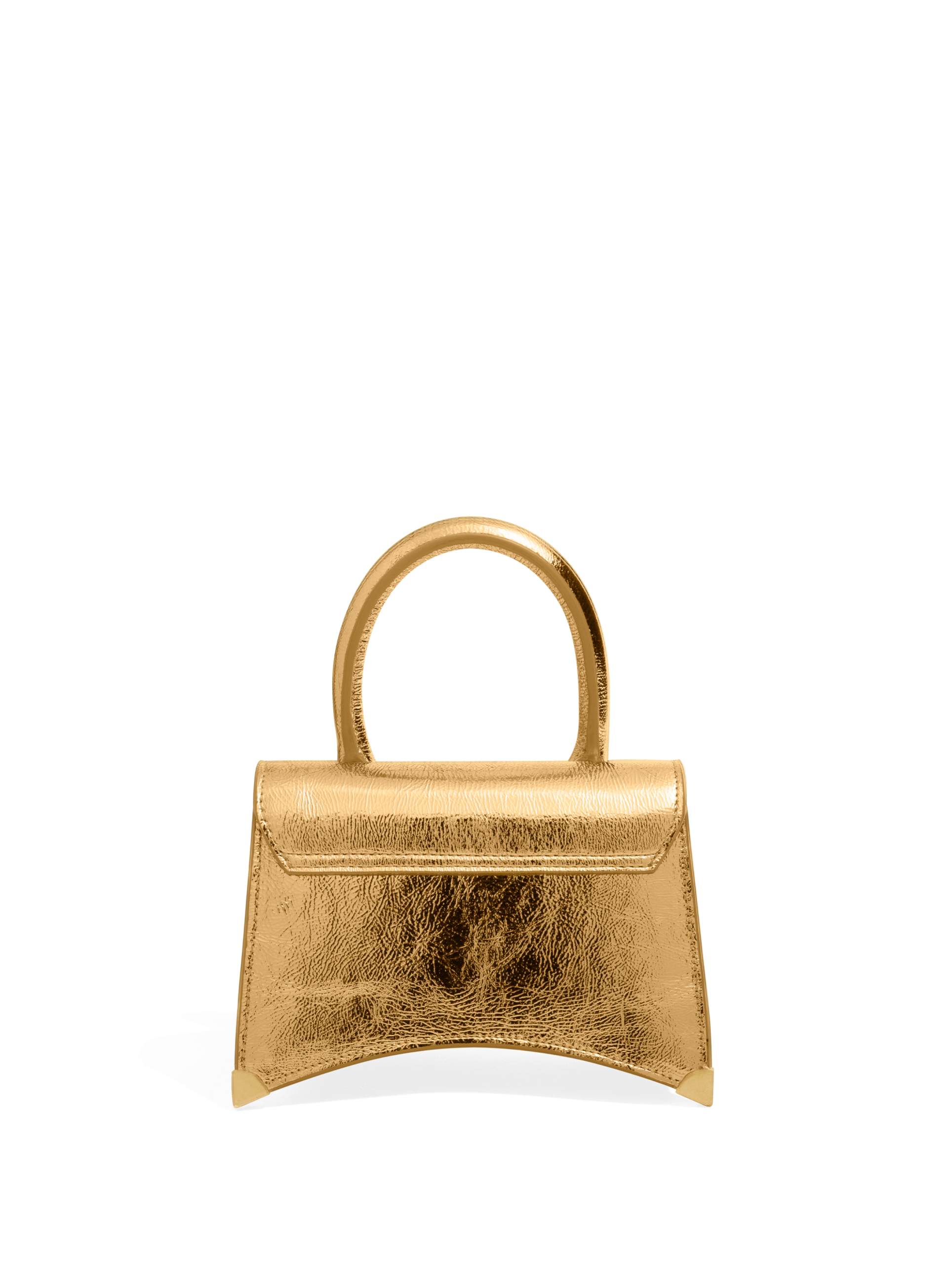 JEREMIE ST.CROIX Gold Leather Small Crossbody - Image 2