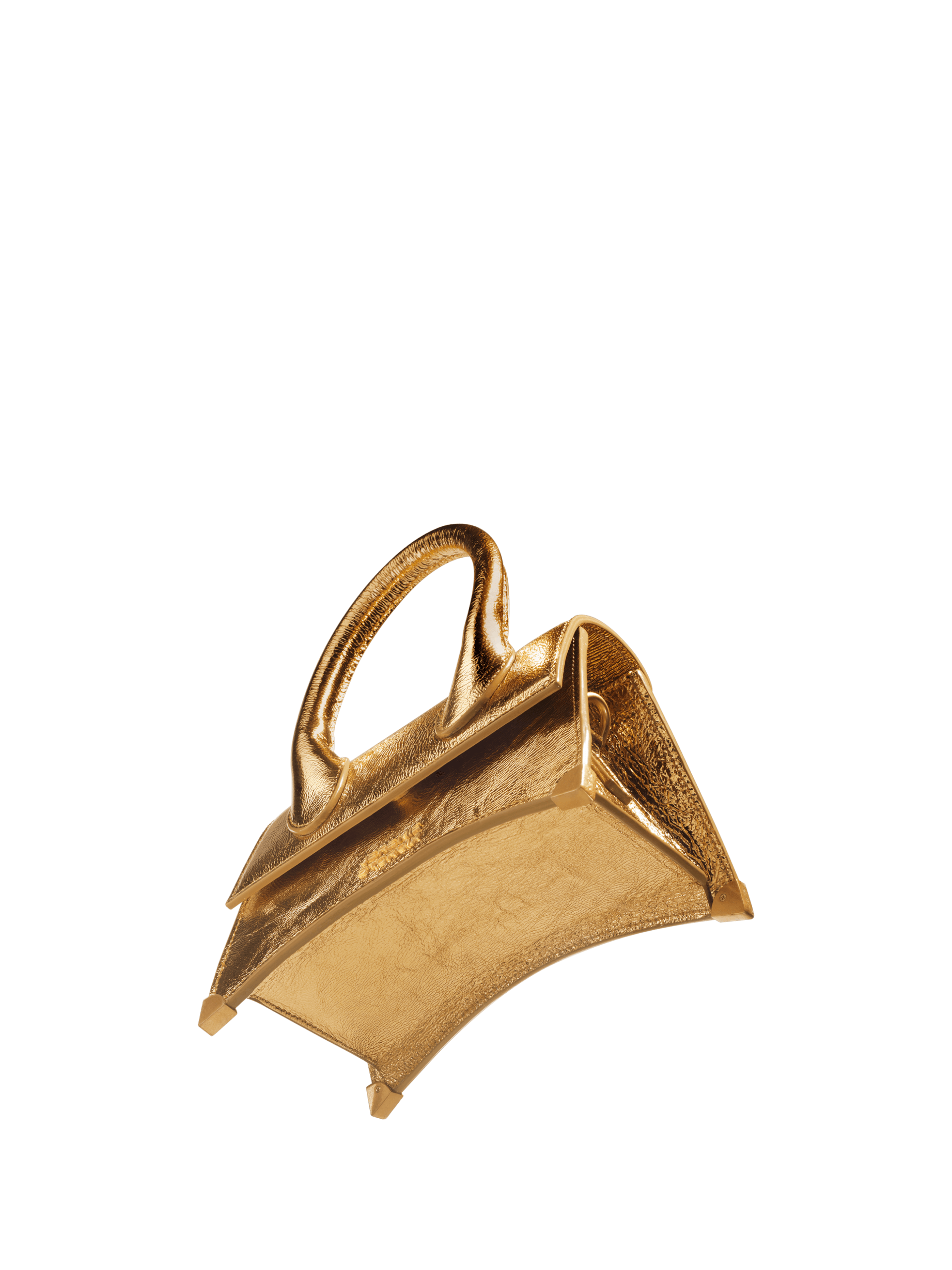 JEREMIE ST.CROIX Gold Leather Small Crossbody - Image 3
