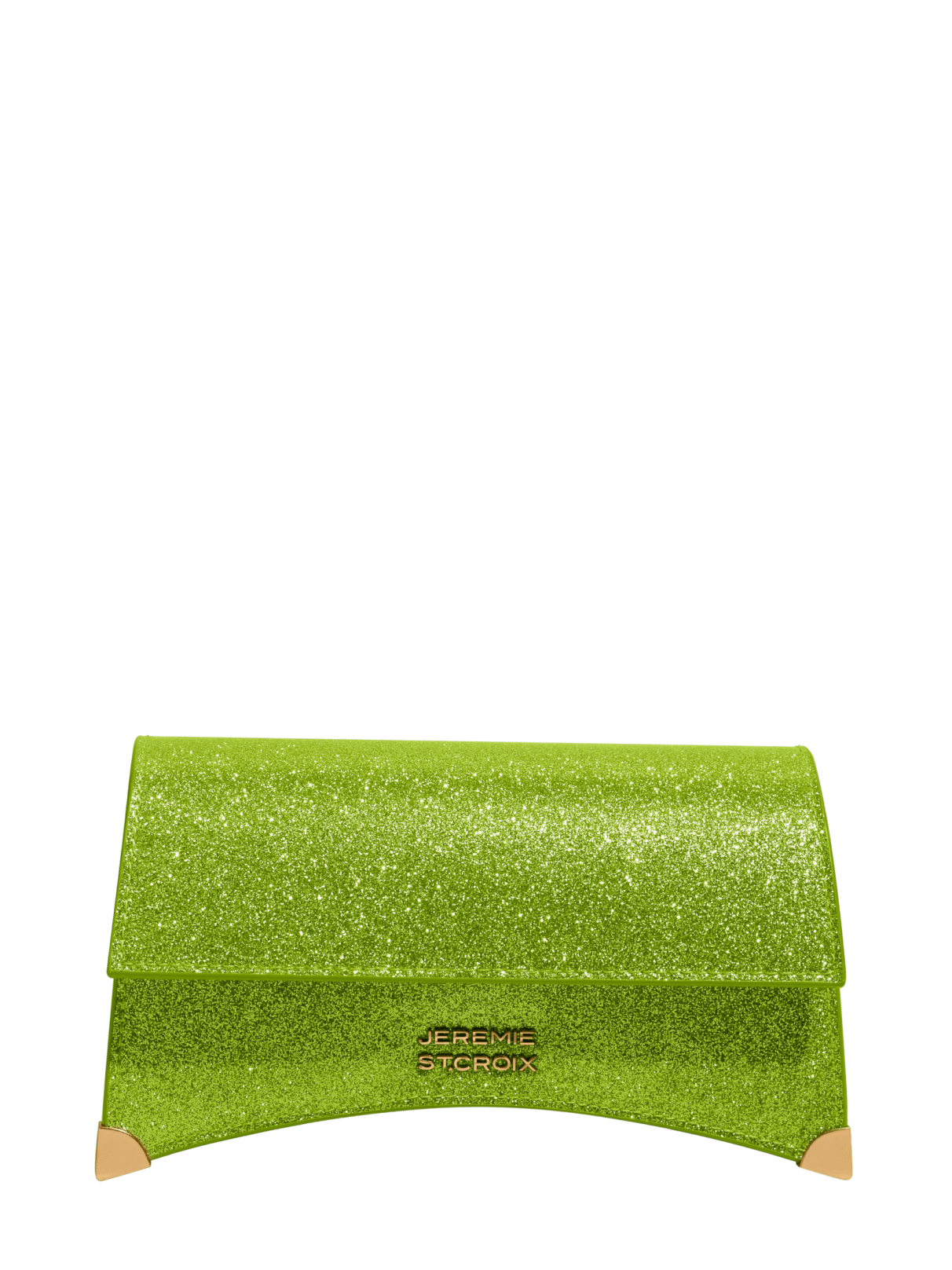 JEREMIE ST.CROIX Green Patent Leather Small Clutch