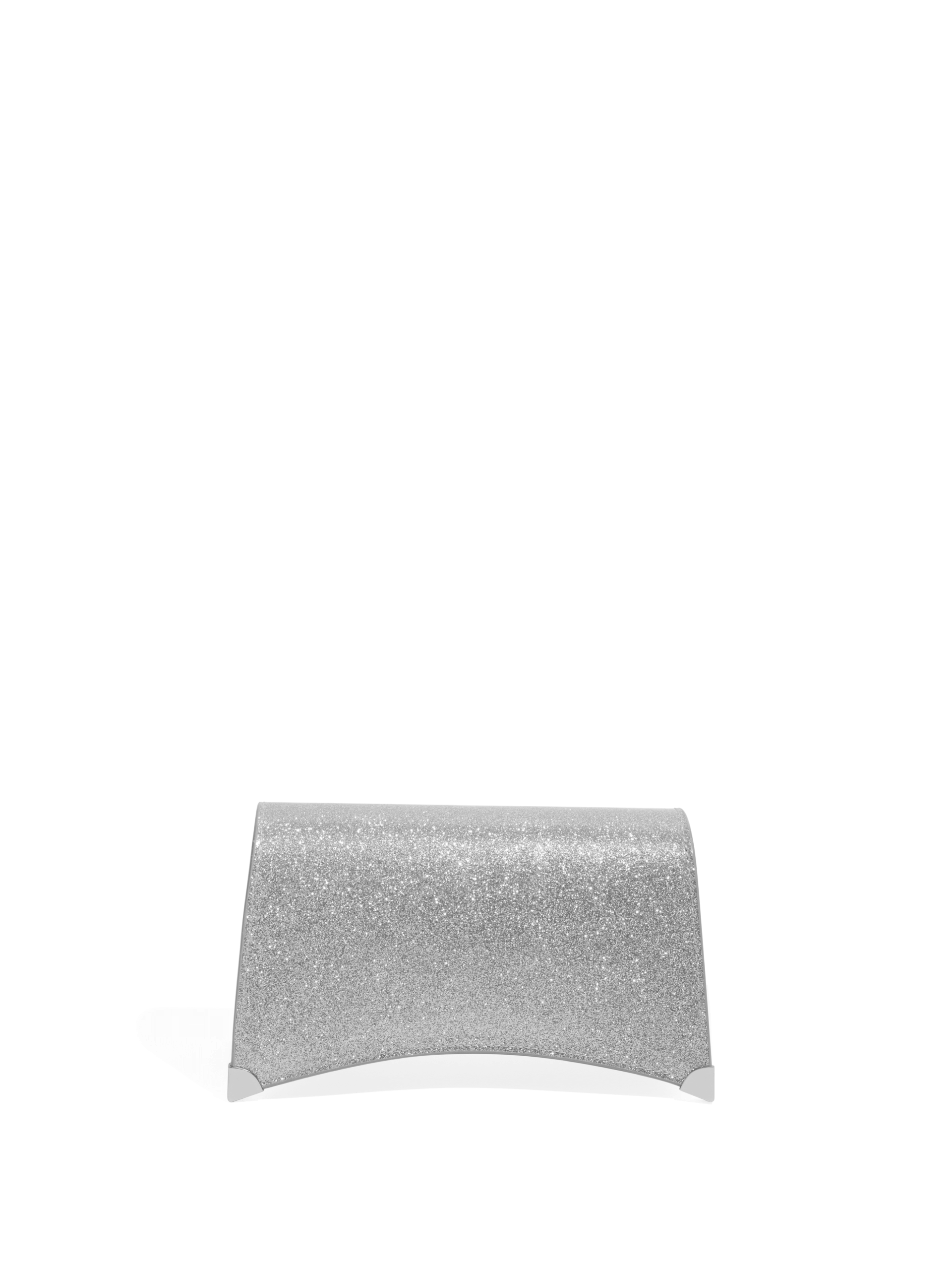 JEREMIE ST.CROIX Silver Patent Leather Small Clutch - Image 2