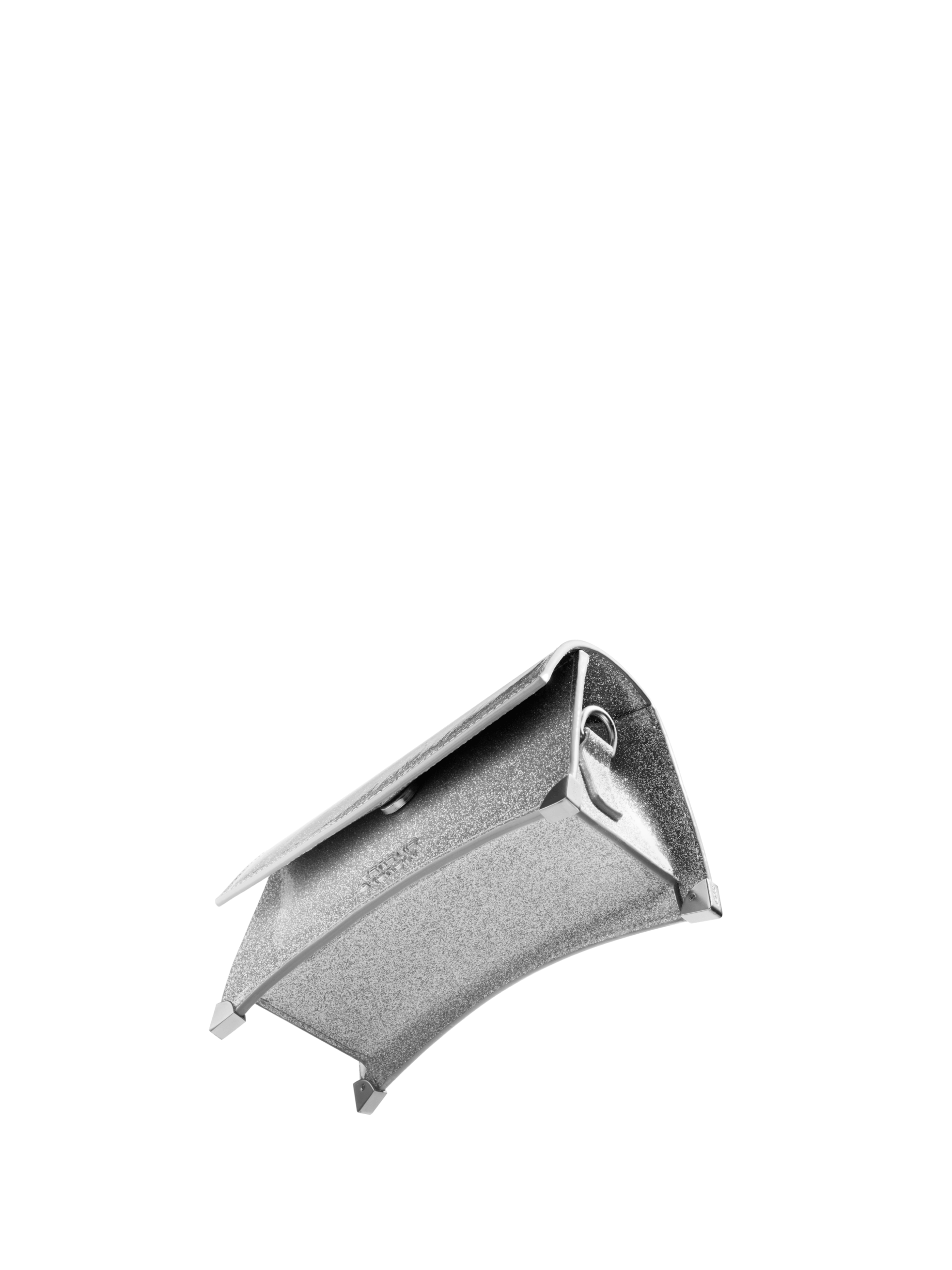 JEREMIE ST.CROIX Silver Patent Leather Small Clutch - Image 3