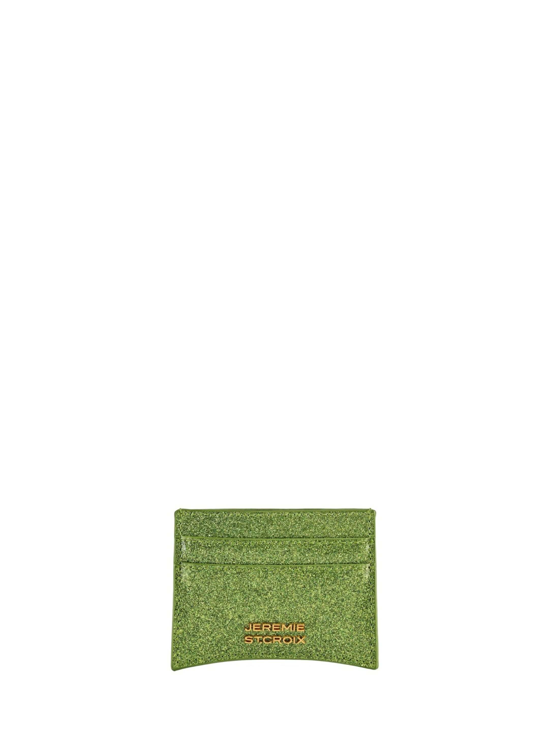 JEREMIE ST.CROIX Green Card Holder Wallet