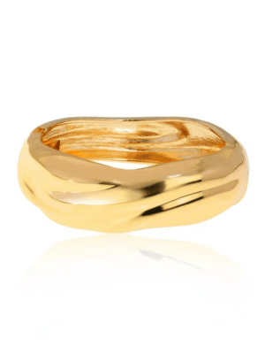 Jewellery Bar Gold Round Bangle