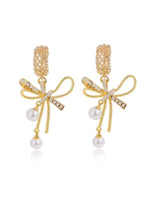 Jewellery Bar Gold Crystal Earrings