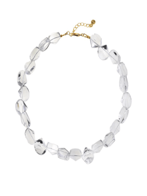 Jewellery Bar White Crystal Bead Strand