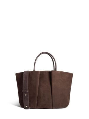 KAAI Bags Mini Horizon Suede Espresso