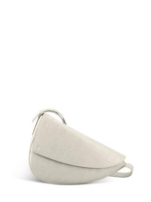 KAAI Bags KAAI Bags Rebel Cross Body Croco Chalk White